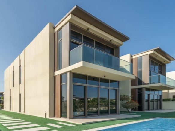 Corner Villa with Private Pool and Park